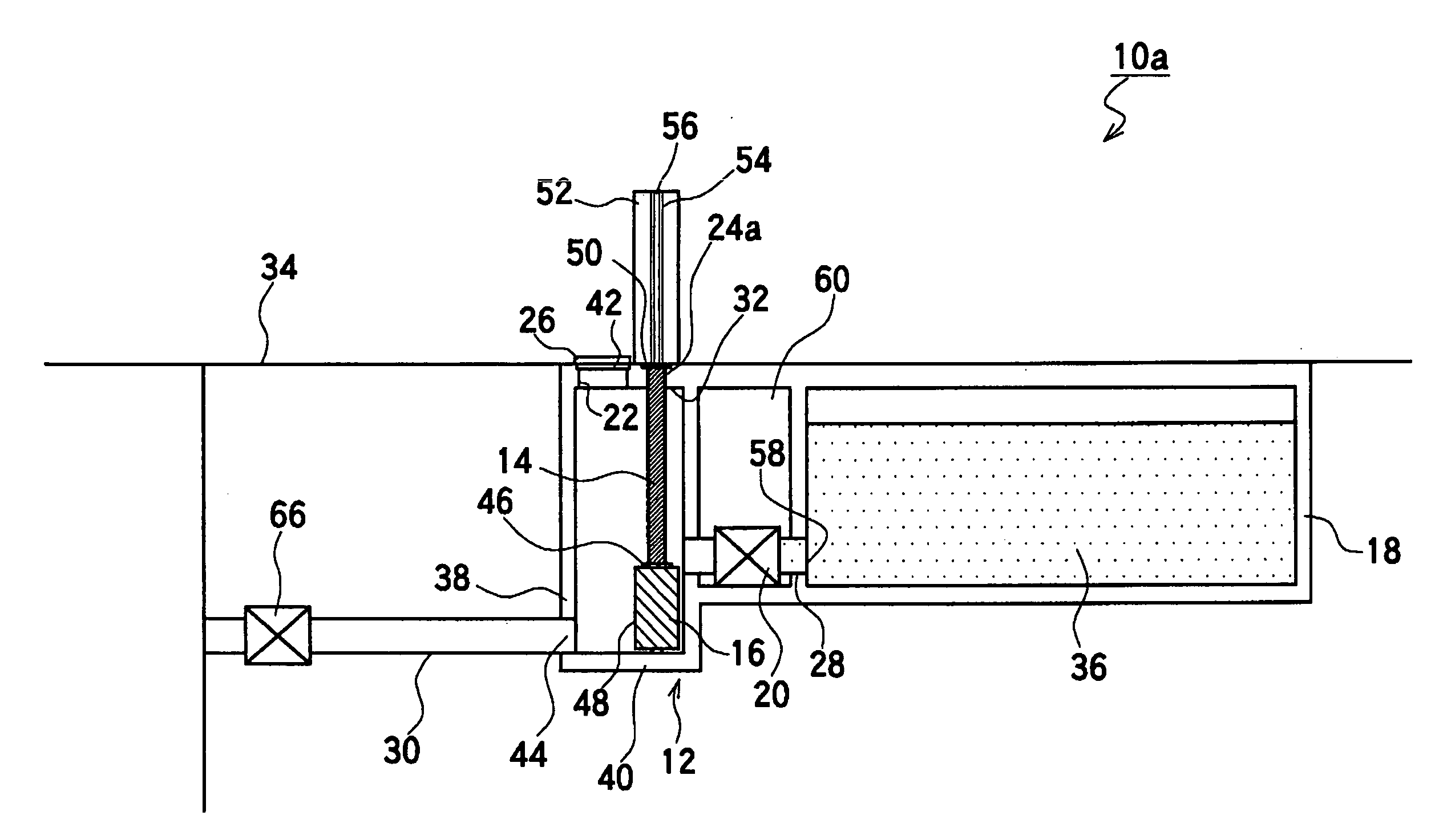 Tide apparatus and tide structure