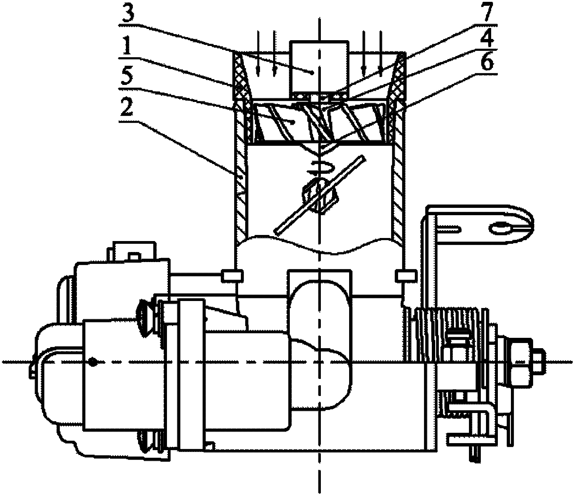 Engine and electric turbocharging system thereof