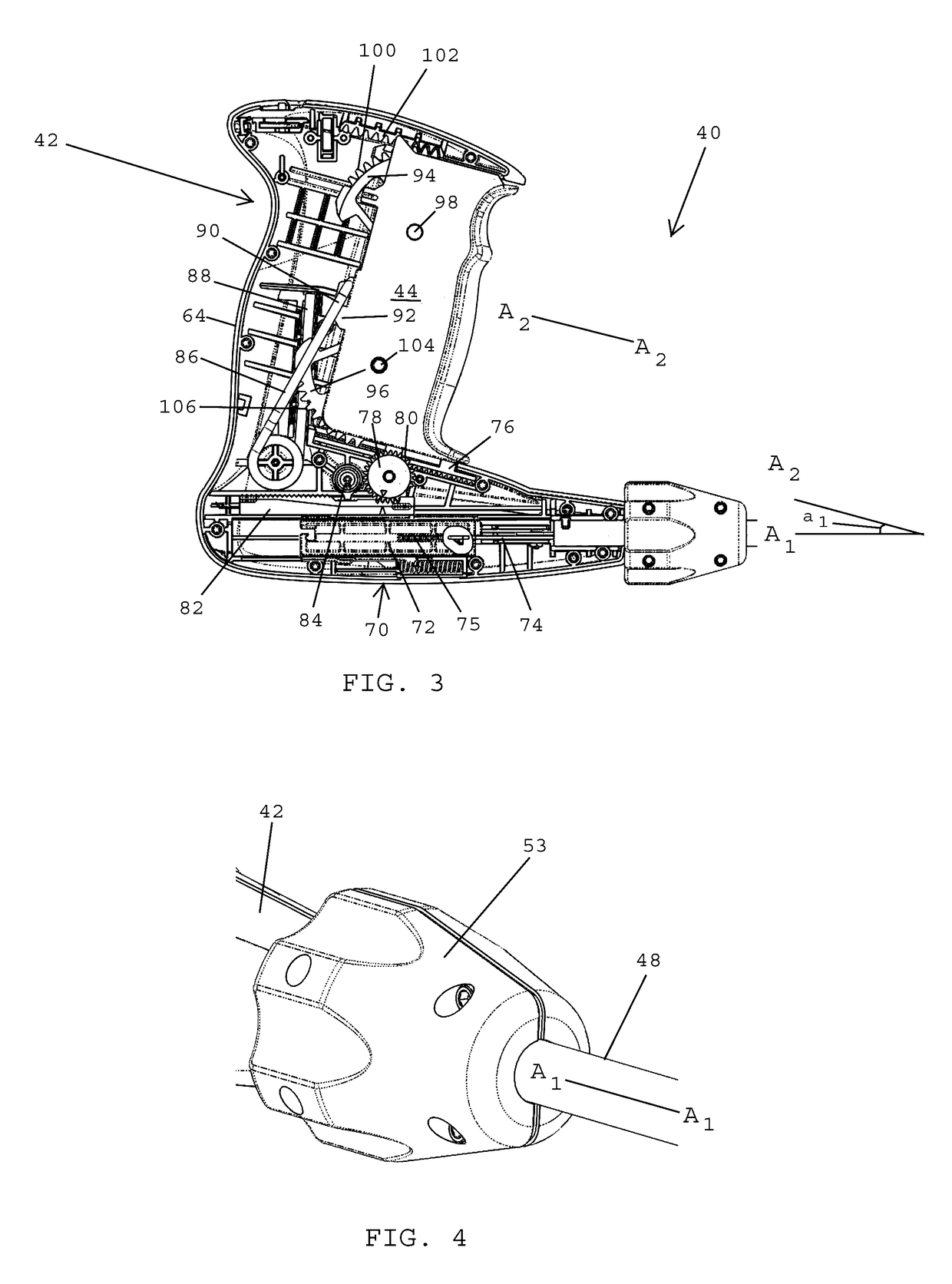 Applicator instruments for dispensing surgical fasteners having articulating shafts and articulation control elements