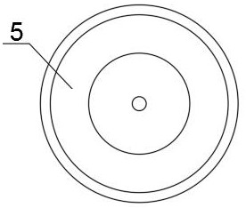 Hardness detection device for all-glass vacuum blank tube