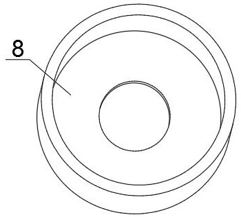 Hardness detection device for all-glass vacuum blank tube