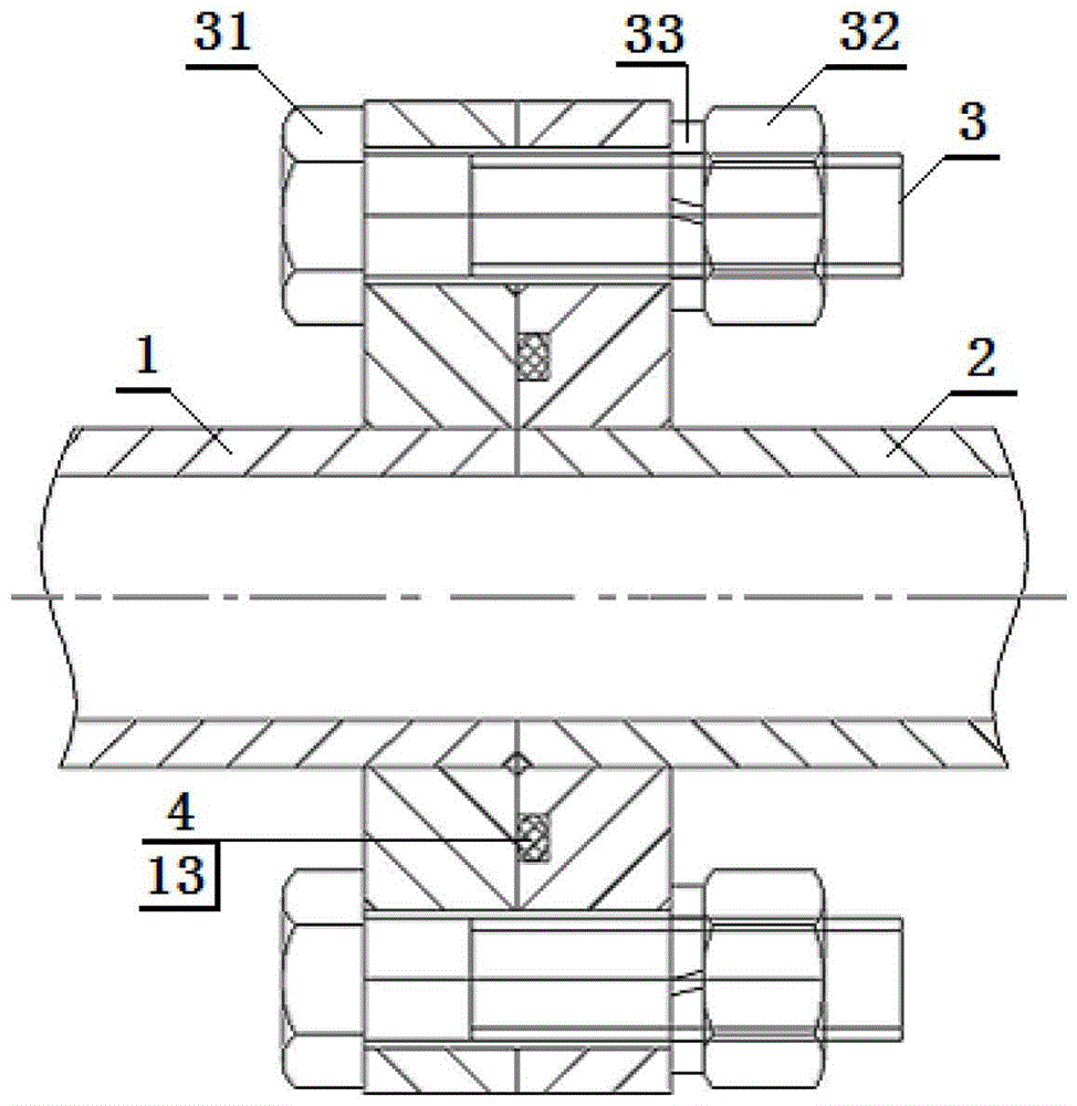 A water-cooled cable connection device