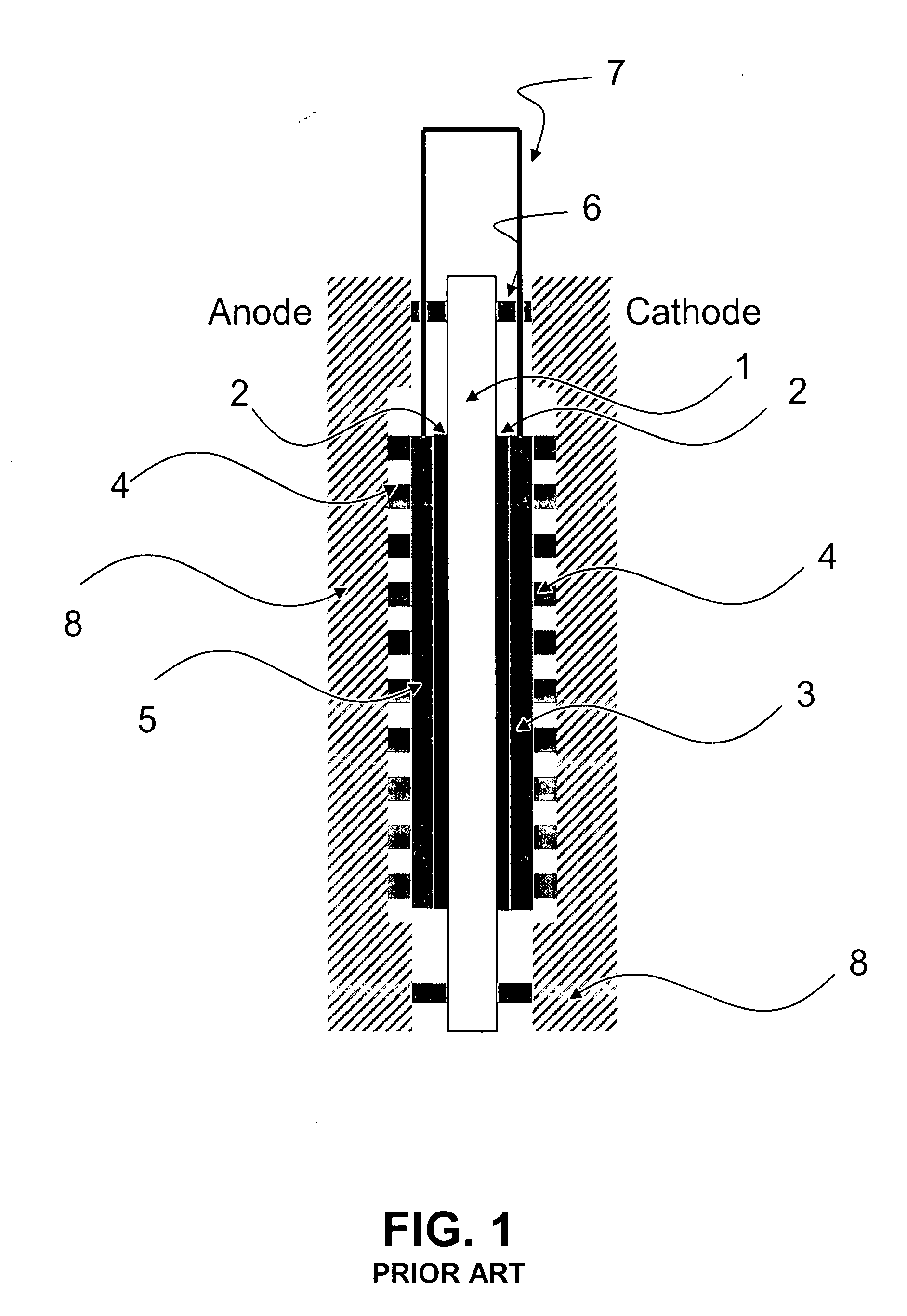 Integrated flow field plate and diffusion electrode in a fuel cell