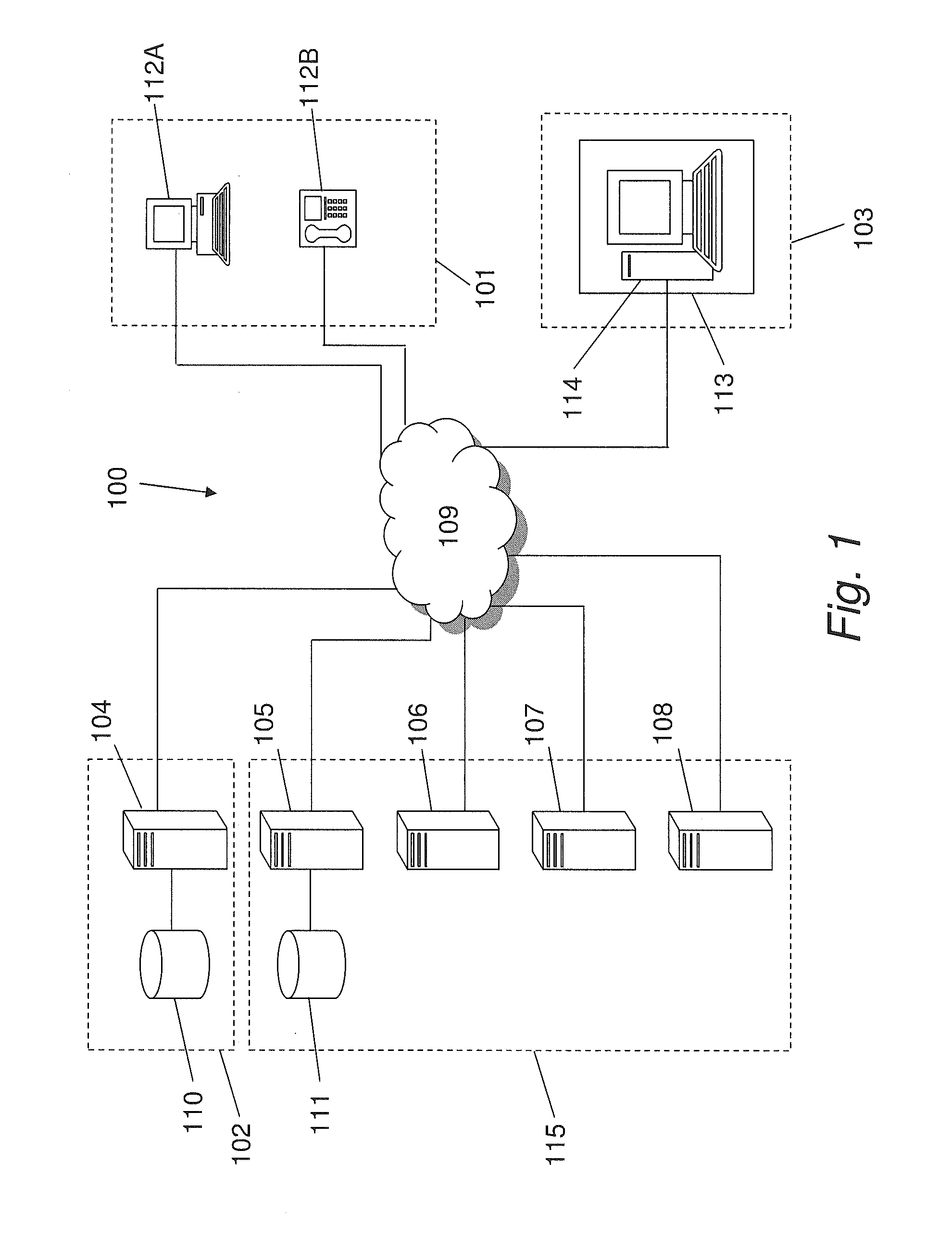 Method and database system for secure storage and communication of information