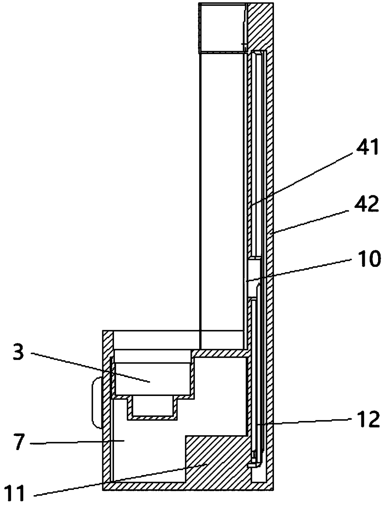 Water-curtain humidifier