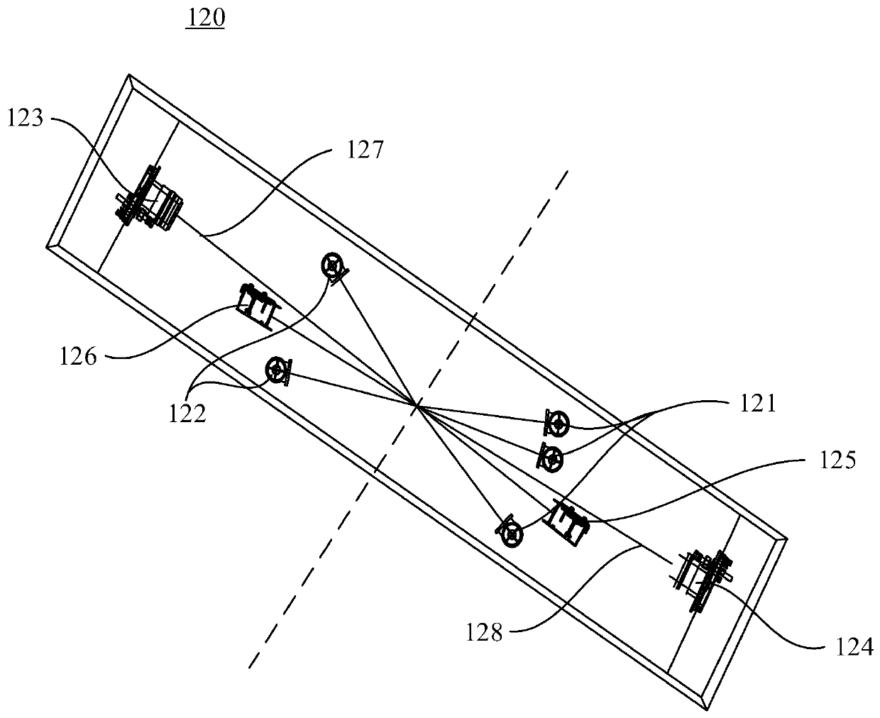 Unhulled rice sorting device and equipment