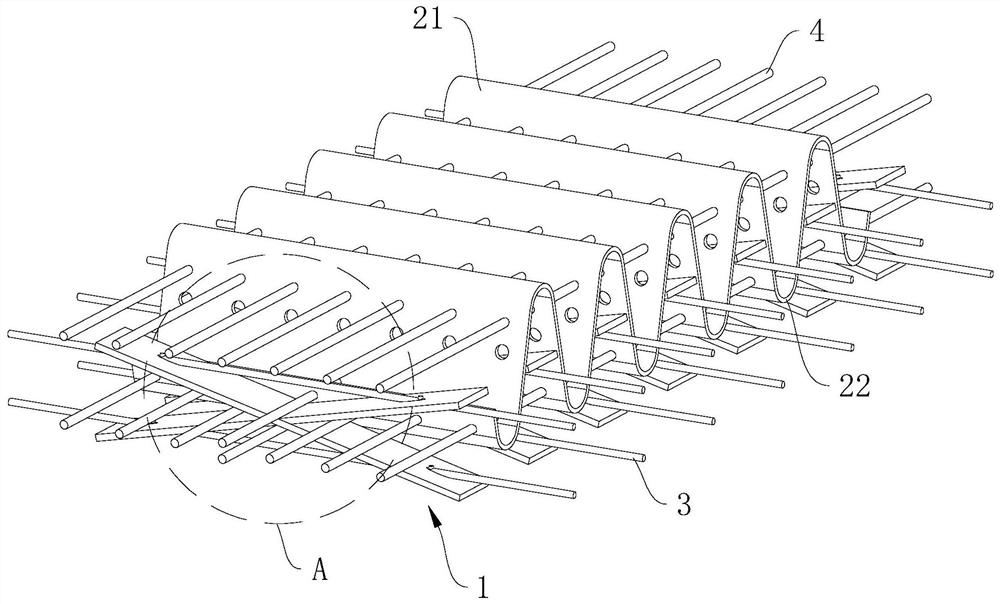 An environmentally friendly concrete prefabricated slab structure and its construction method