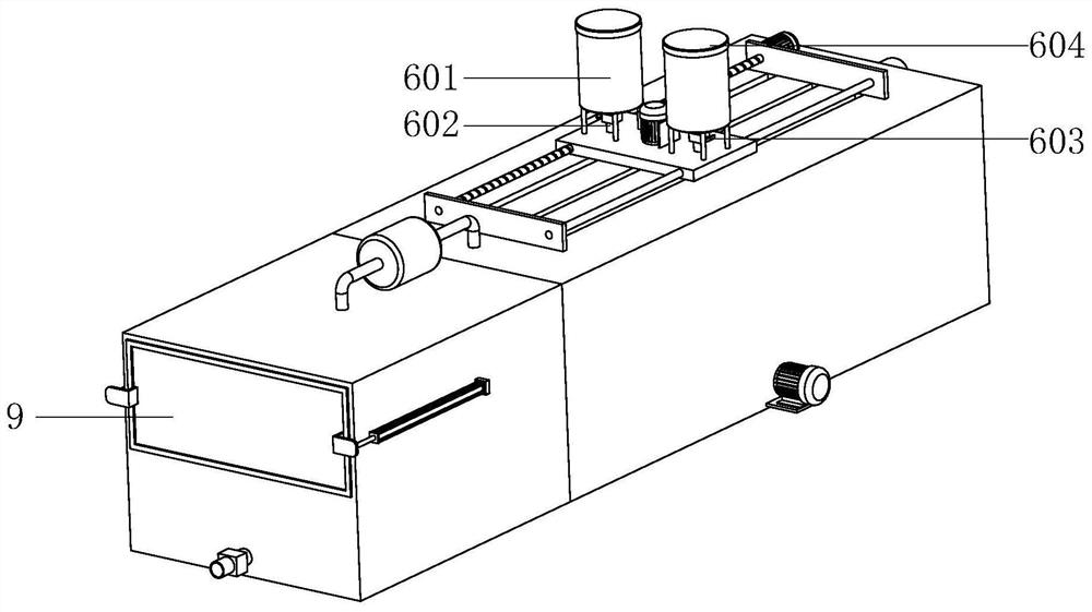 Sewage filtering device for environmental engineering and filtering method thereof