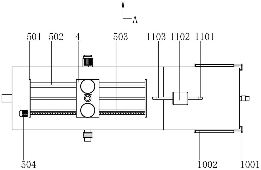 Sewage filtering device for environmental engineering and filtering method thereof