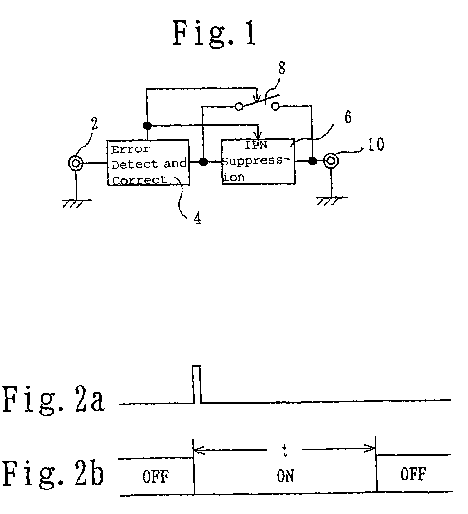 Impulse noise suppression device