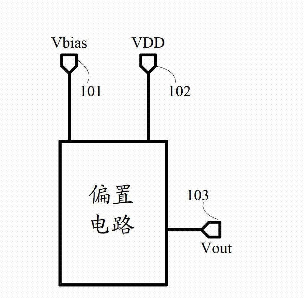 Biasing circuit suitable for low noise amplifier