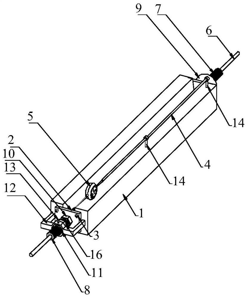 Device and method for measuring stress relaxation of fiber reinforced composite rib