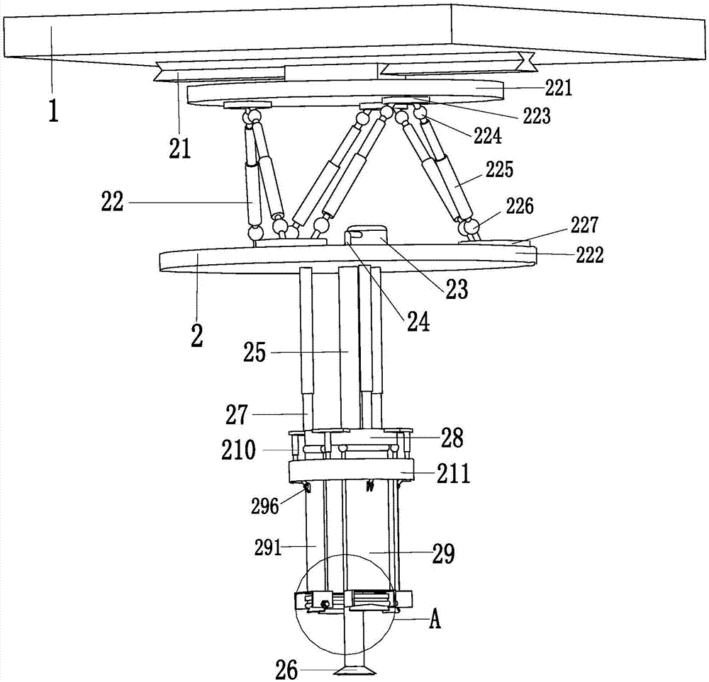 Physical therapy and infusion lifting tool for neurological disease patient physiotherapy couch