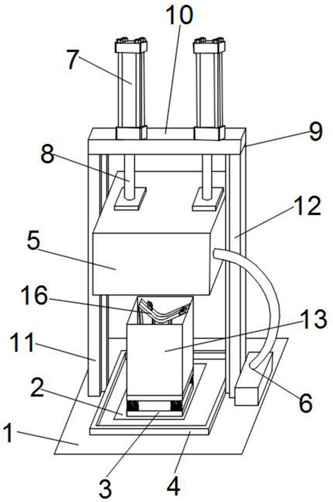 A molding equipment and molding process for realizing high-density refractory preform