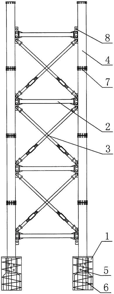 Detachable Tower Crane Foundation