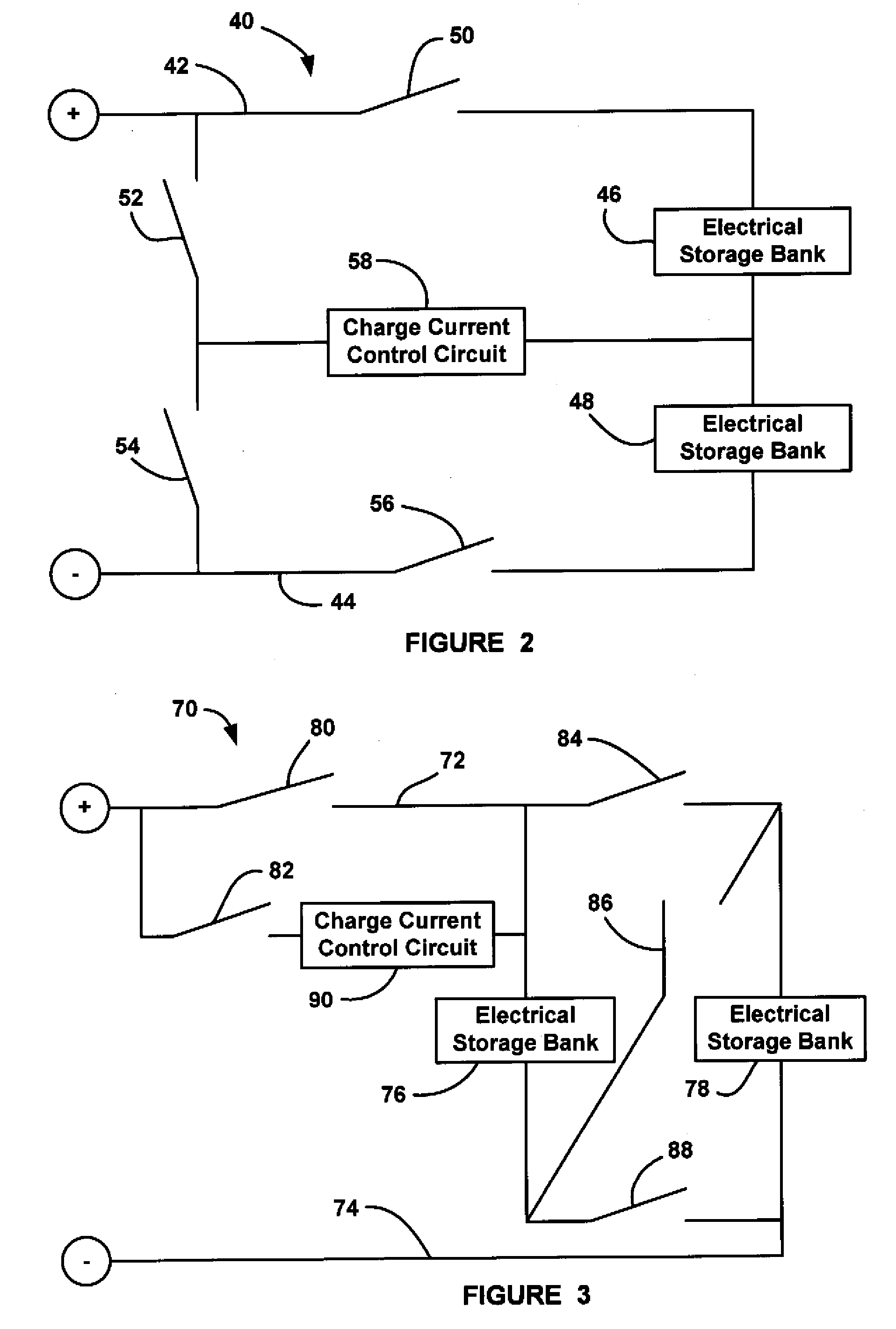 Method of fully charging an electrical energy storage device using a lower voltage fuel cell system