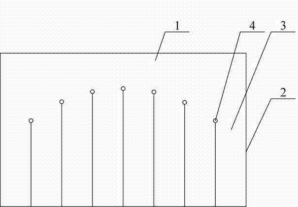 Integrated radiation shielding lead curtain and manufacturing method thereof