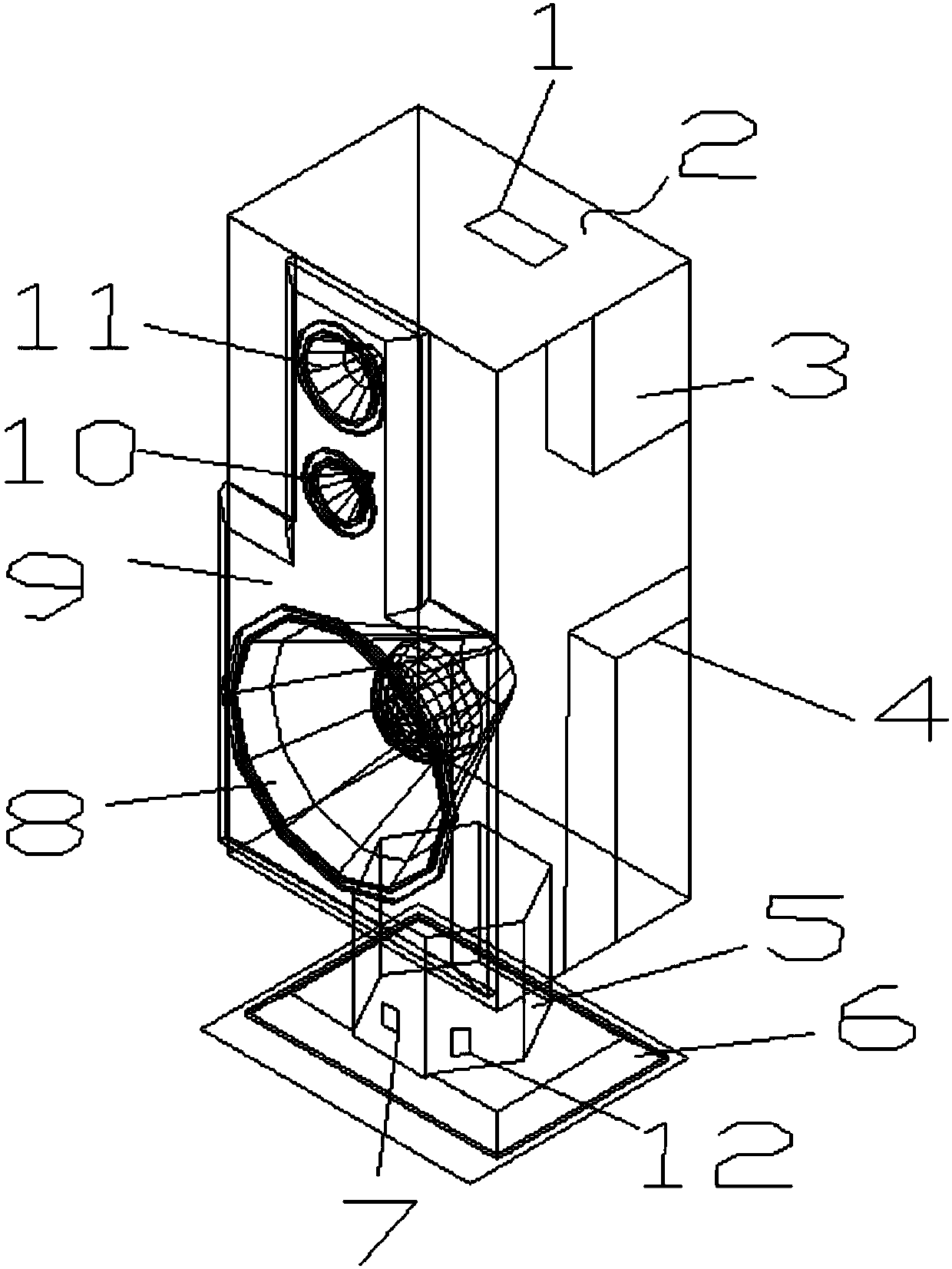 Wireless connection device of sound amplifier