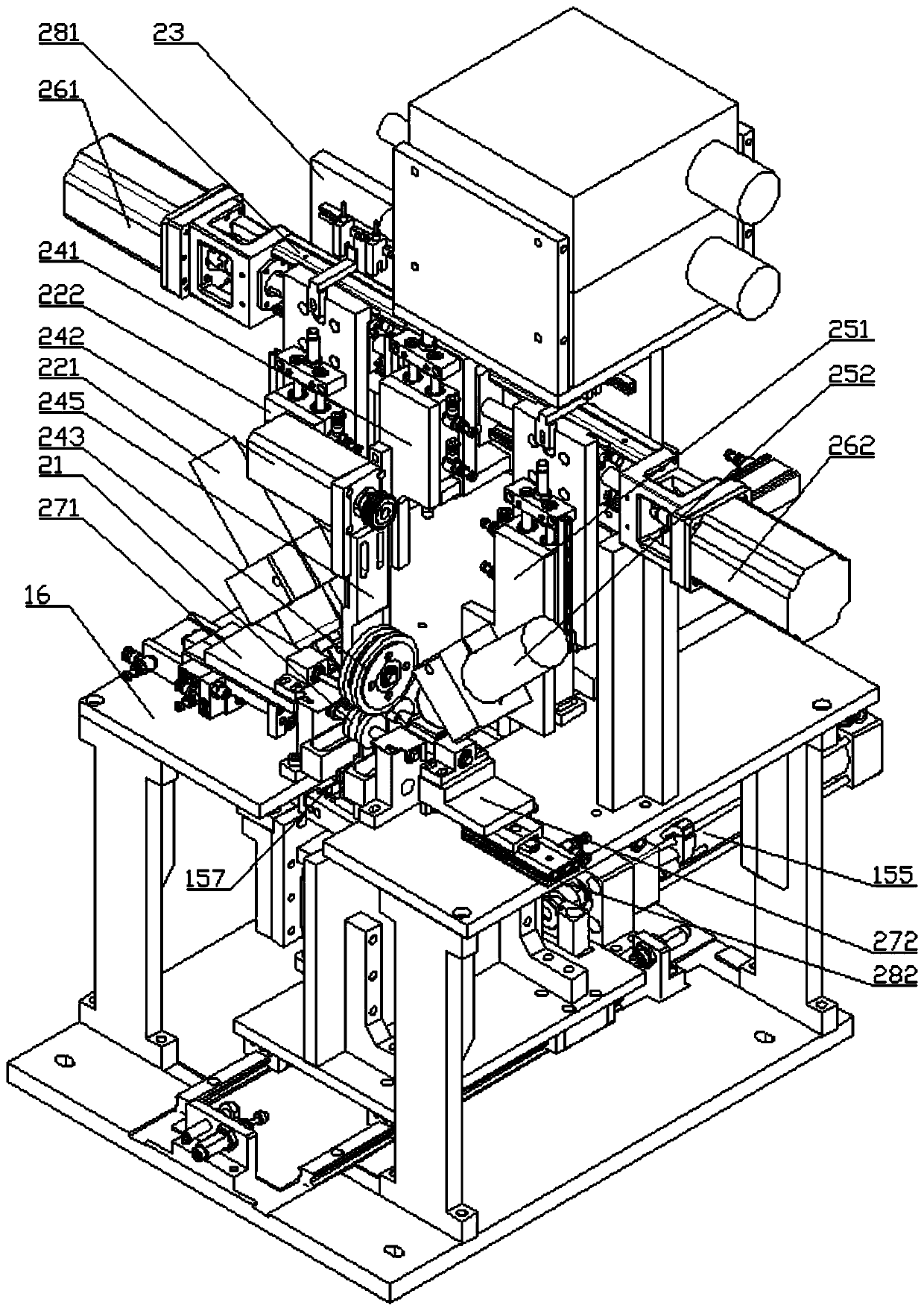 Sound connecting part automatic assembling system