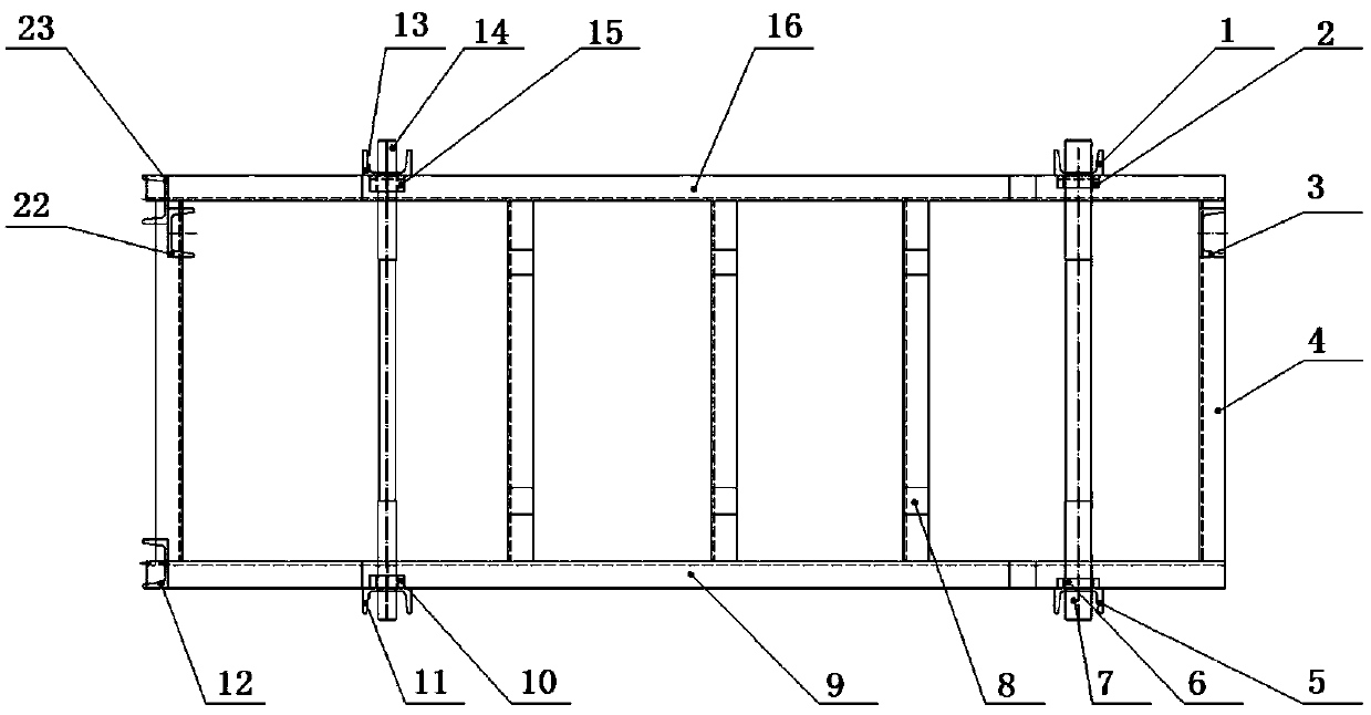 Welding positioning device for connecting seat