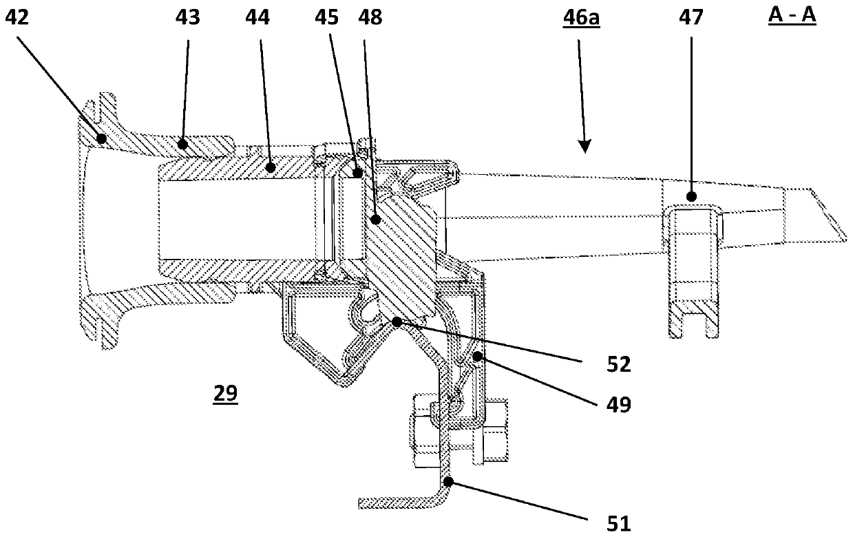 Multiple nozzle junction of textile machine, textile machine, and method for operating textile machine