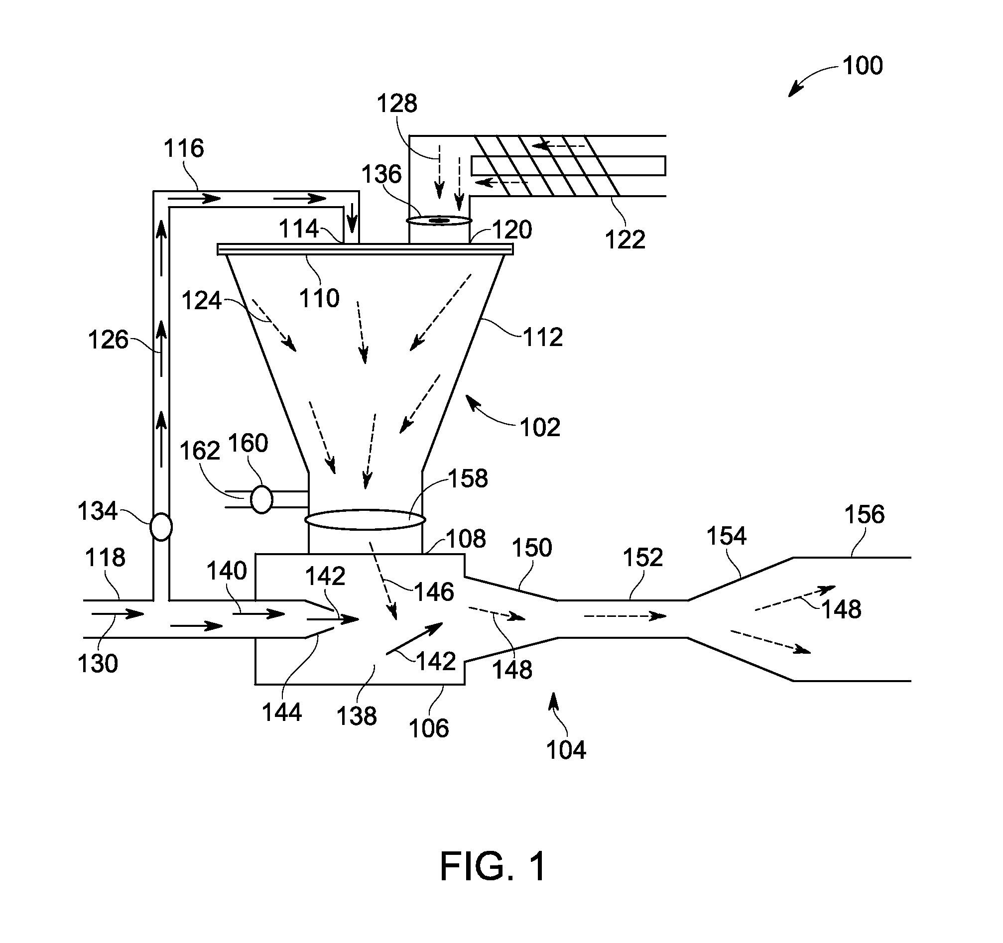 Apparatus and method of delivering a fluid using a non-mechanical eductor pump and lock hopper