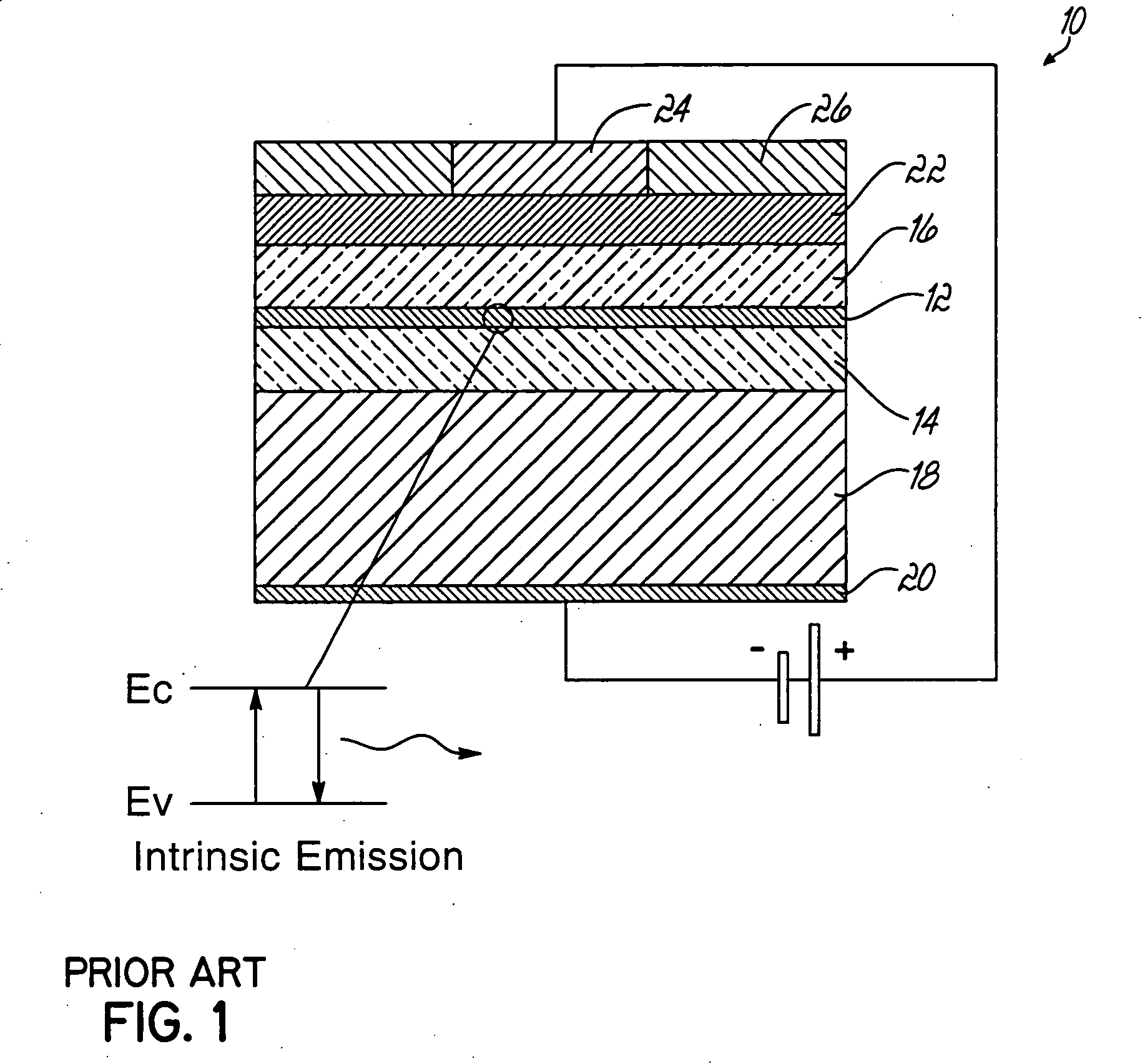 Impurity-based electroluminescent waveguide amplifier and methods for amplifying optical data signals