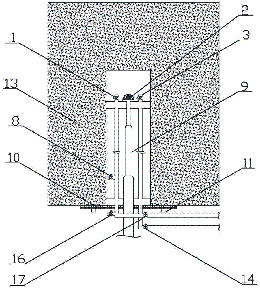Loose circle test system and method based on rock-water coupling in soft rock drilling