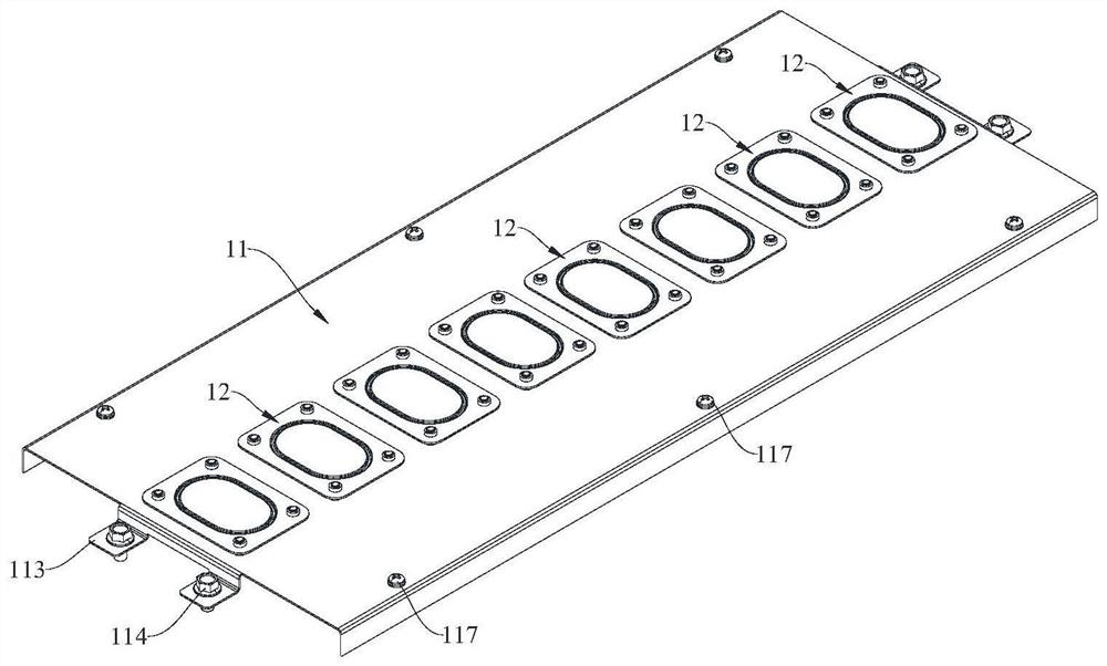 Fireproof protective cover and battery module