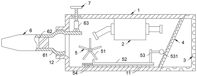 Jet flow induction fan