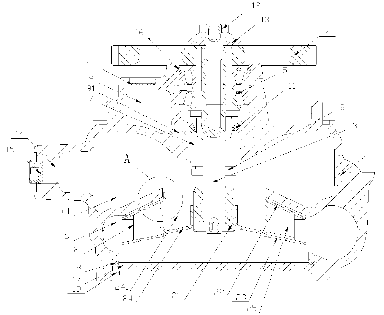 Automobile water pump