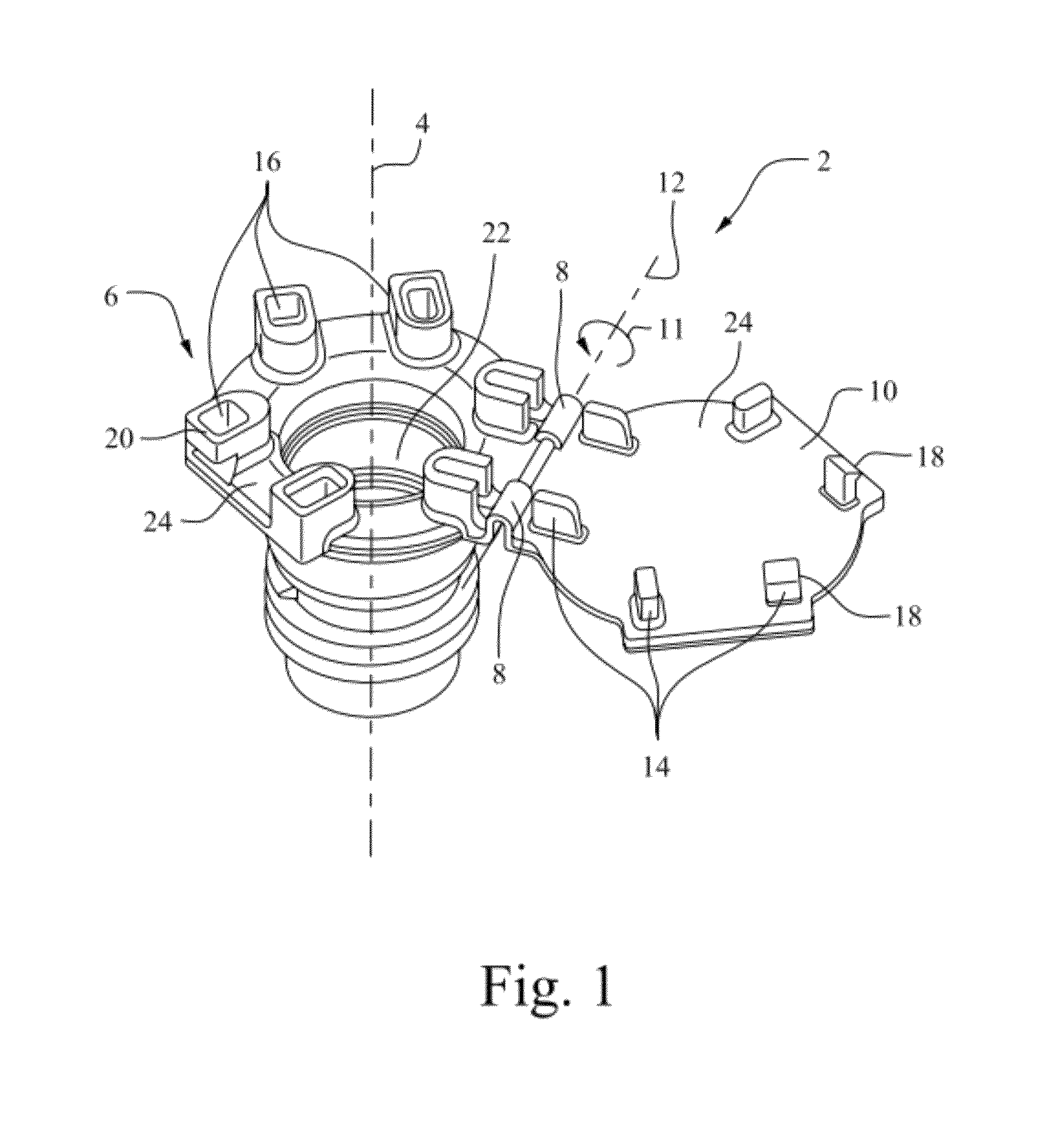 Dishwasher and inlet bolt