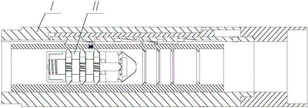 Full-bore multistage-key switch type fracturing slide sleeve