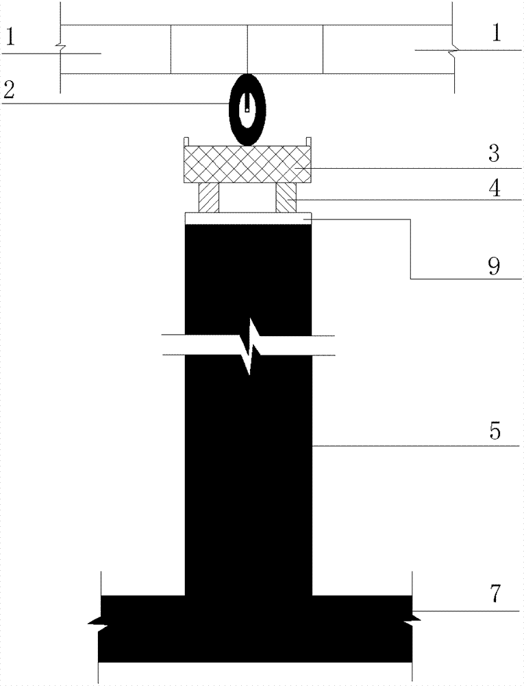 Suspension type multi-dimensional input horizontal multi-directional shearing model casing device