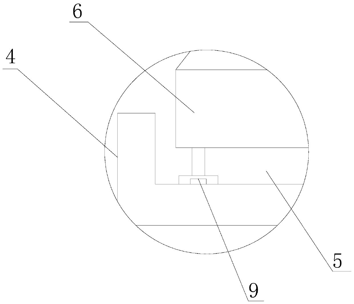 Hotel building suitable for being planned on cliff and construction method thereof