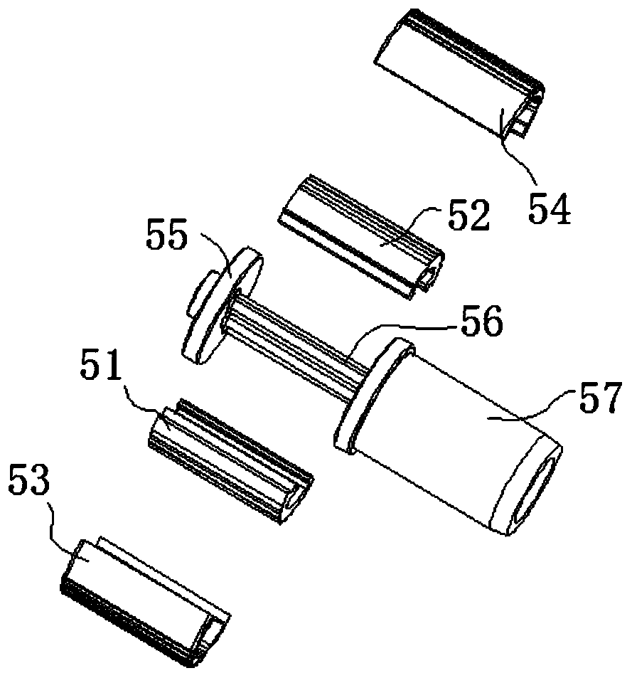 Horizontal plate mop