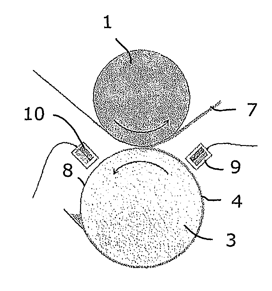 System and method for measuring the thickness of a layer of coating