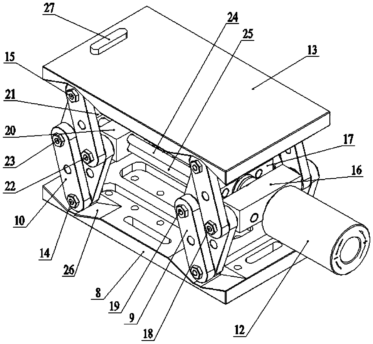 Accurate regulator for medical photography examination of children patients with unequal lengths of lower limbs