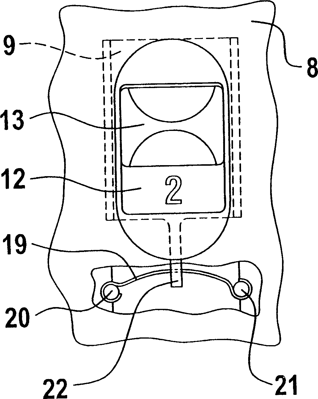 Two-stage speed variator device for converting electric tool