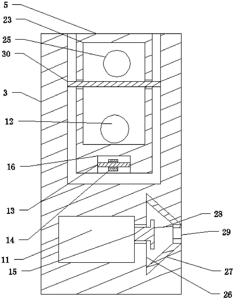 An environment-friendly stair handrail with emergency indication and light pollution prevention