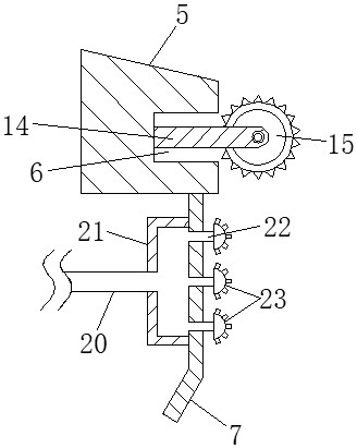 Disposable article waste treatment device with disinfecting and killing functions and use method