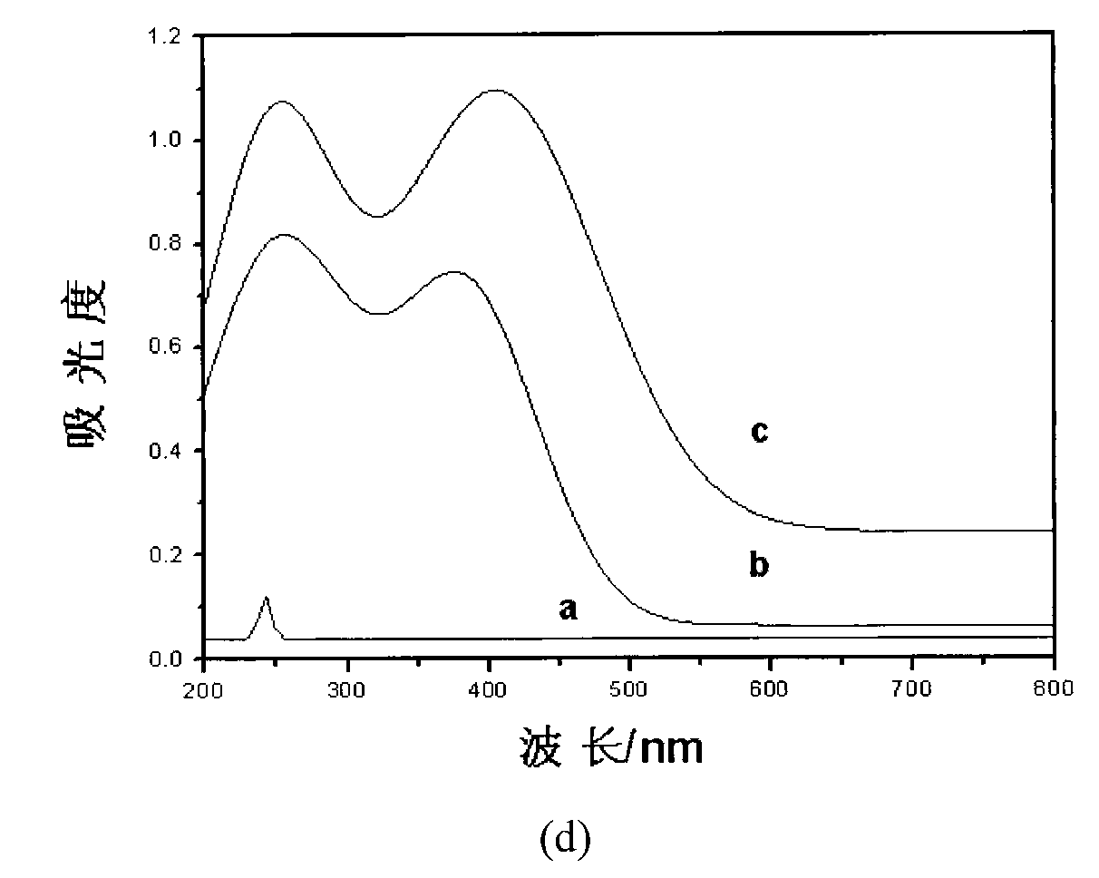 Method for preparing anti-UV fabric by in-situ method