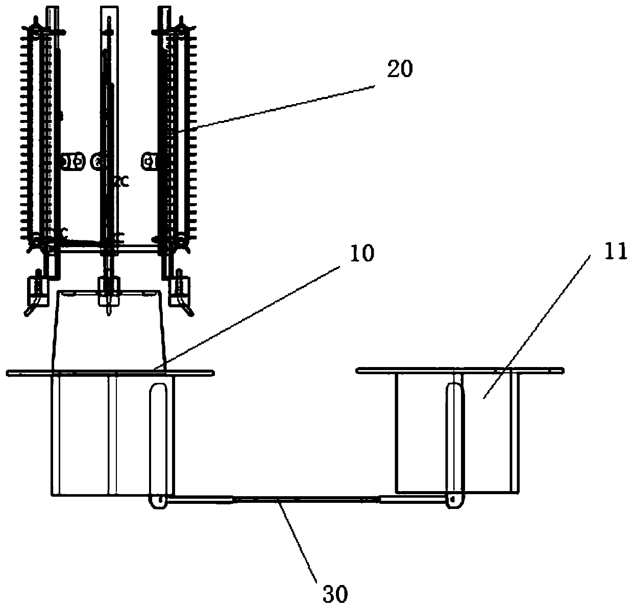 Improved agricultural cutter-rower and chain type bundling machine based on agricultural cutter-rower