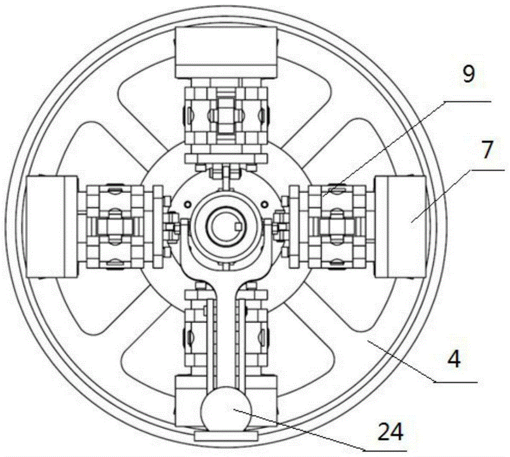 Radial-adjusting permanent magnetism speed adjusting device