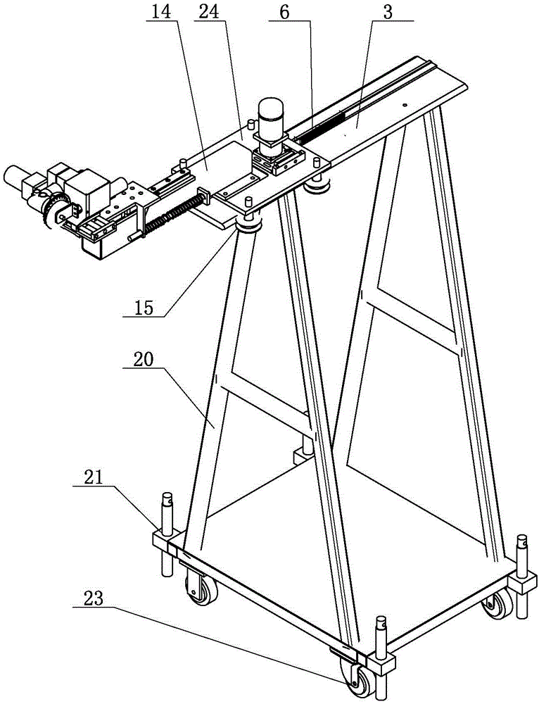 Beveling machine