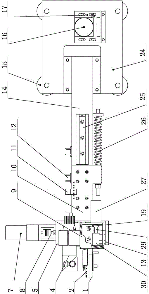 Beveling machine