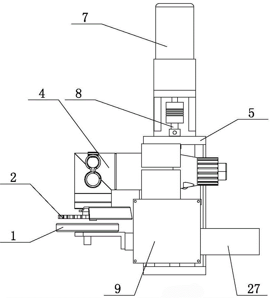 Beveling machine