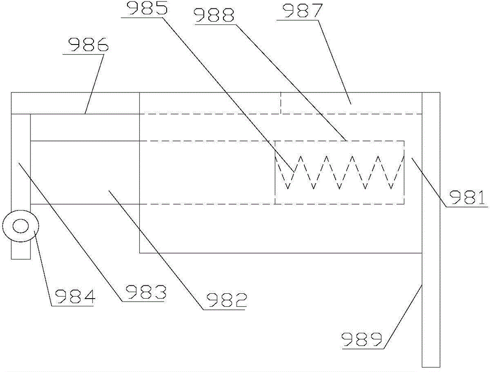 Conveying rail for feeding device of bearing marking machine