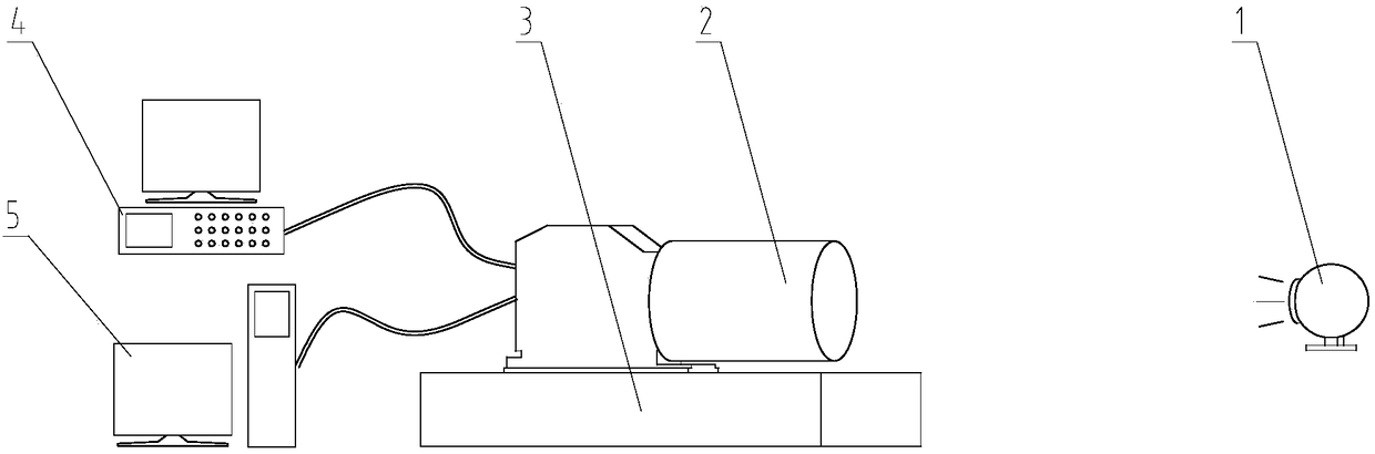 Method and device for detecting light leakage of space optical remote sensor of reflective system