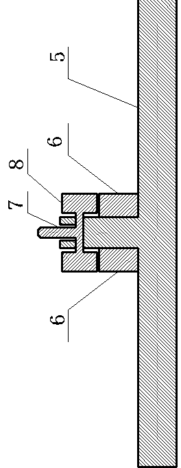 Sliding deformation and wide-opening type cleaning device